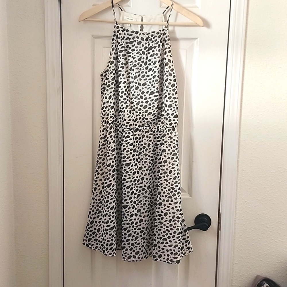 Maurices Leopard Print Spaghetti Strap Dress - M